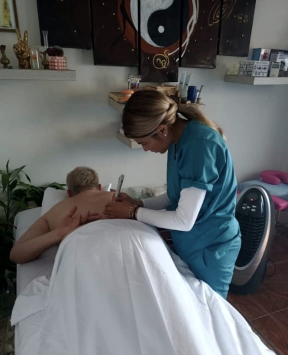 Sesión de terapia en Tao Shen Shu